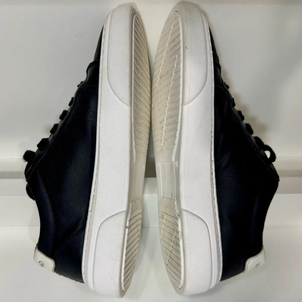 VALENTINO BY MARIO VALENTINO Febo Sauvage Pt. Leather Sneakers Men 7 Women 8.5 - Picture 5 of 16